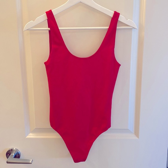 Wilfred Tops - Wilfred Red Bodysuit